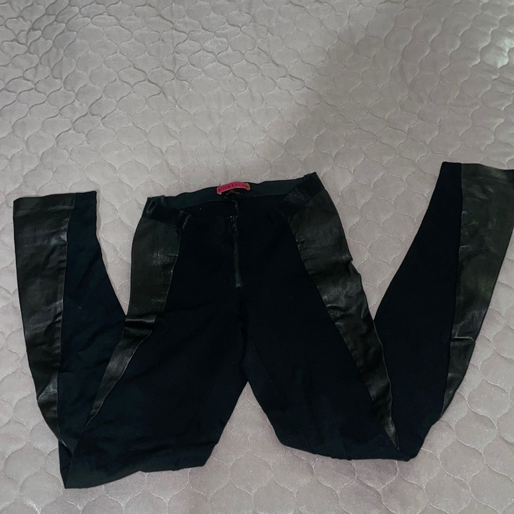 Leather leggings